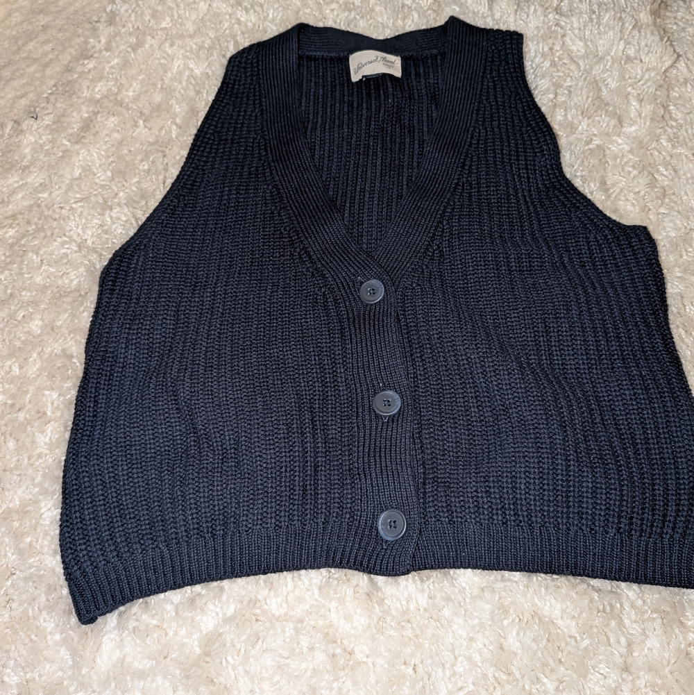 Universal Thread Navy Blue  V-Neck Sweater Vest THIS IS NAVY BLUE